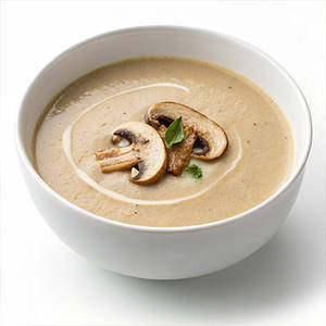 Wild Mushroom Soup, Herb Croute And Creamy Foam