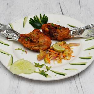 Chicken Tangdi Kebab Plate [2 Pcs]