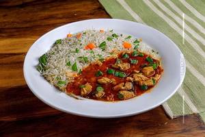 Chicken Hot Basil Pot Fried Rice