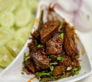 Mutton liver dry