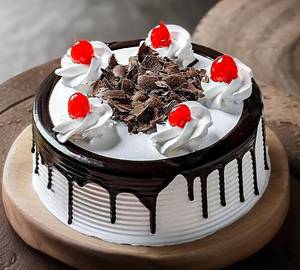 Black forest flaxe cake