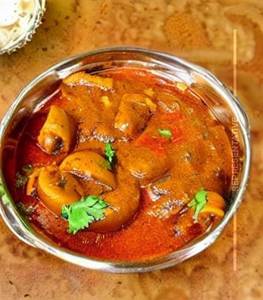 Mushroom kadhai