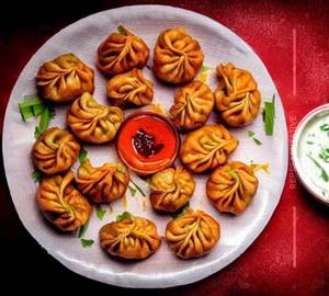 Veg fry momos