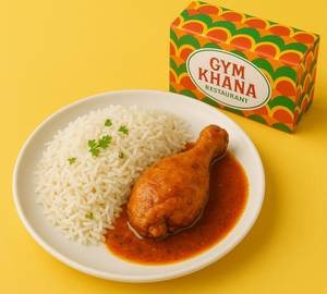Basmati Rice + Chicken Leg Curry (1 Big Size)