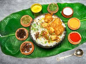 Soya Chaap Dum Pukht Biryani