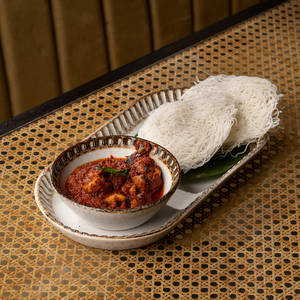 Mushroom Gassi/idiyappam (2pc)