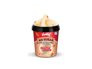 Roasted Almond No Sugar Ice Cream Cup - (110 Ml)