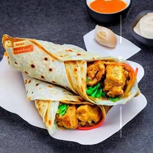 Double chicken double egg roll