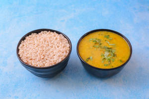 Multigrain Dal With Matta Rice (meal 10)
