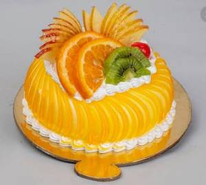 Fresh fruit cake