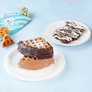 Pocket Waffle + Free Delight (pancake)