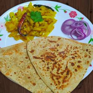 Paratha & Aloo Bhujia