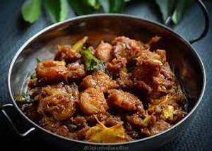 Prawns pepper gravy