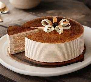 Vanilla coffee cake