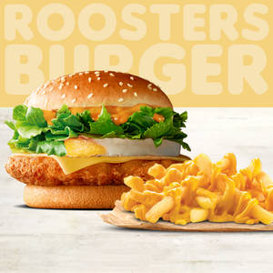 Chicken Clubhouse + Cheesy Fries