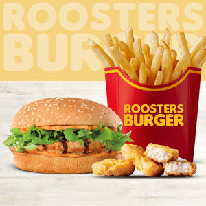 1xchicken Snacker+3chicken Nuggs+1xfries