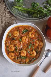 Prawns chettinadu gravy