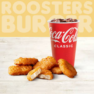 6xchicken Nuggets+1xcoke250ml