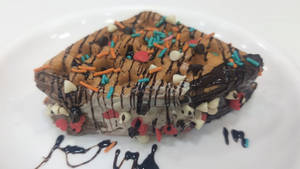 Triple Chocolate Waffle