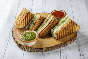Vegetable Cheese Grill Sandwich