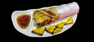 Paneer Tikka Kebab Roll