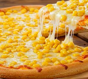 Corn Double Cheese  Pizza
