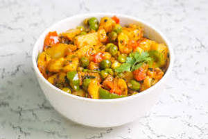 Aloo Matar Dry