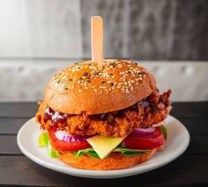 Veg Tandoori Burger