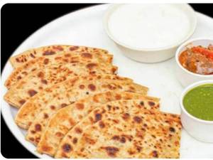 Desi ghee mixed paratha