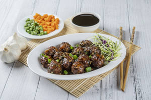 Vegetable Ball Manchurian Dry