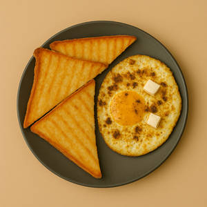 Feta Fried Eggs With Chilli Oil