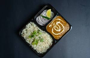 Dal Makhni with jeera rice