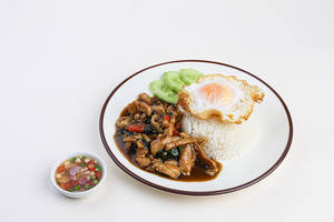 Kra Pao Chicken & Rice