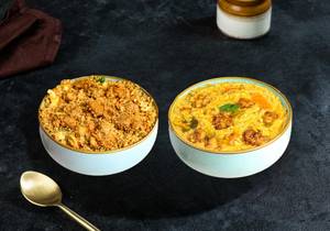 Millet Chicken Fried Rice + Millet Chicken Sambar Rice Bowl