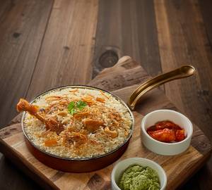 Chicken biryani Half
