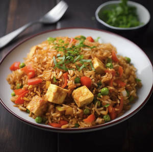 Shcezwan Paneer Fried Rice