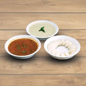 Rasam Idlis With Chutney