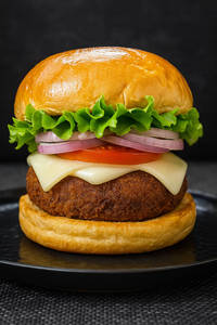 TQ Aloo Crunch Burger