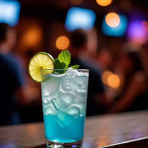 Sea Blue Passion Mojito