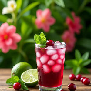 Cranberry Berry Blast Mojito