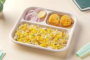 Mughlai Egg Curry & Rice Lunchbox