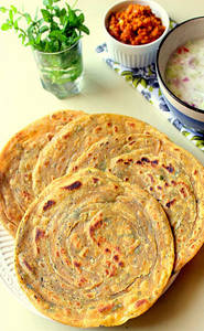 Pudhina Paratha