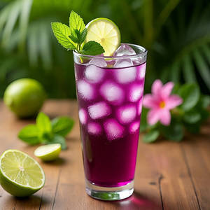Jamun Spritzer Mojito