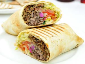 Lebanese Shawarma Roll
