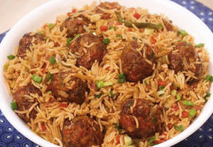 Schezwan Gobi Fried Rice