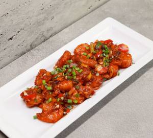 Stir fried prawns