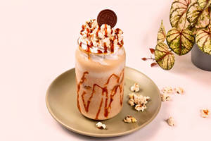 Salted Caramel Popcorn Shake