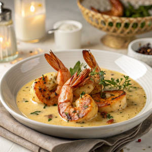 Tandoori Malai Afghani Prawns