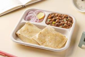 Pindi Chole with Rumali Roti Lunchbox