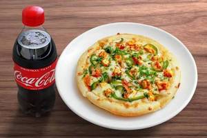 7" Tandoori Paneer Pizza + Coke 250  Ml Pet